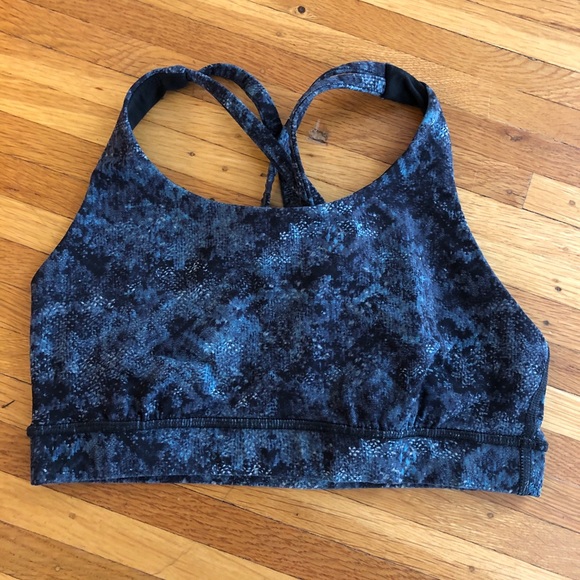 ✨EUC Lululemon Energy Bra! Great Print!✨ - Picture 1 of 3